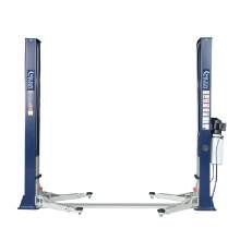 Shop new two post car lift 9000 lb. Two sides manual release, double insurance self-locking protection device, dual hydraulic cylinders drive and base plate.