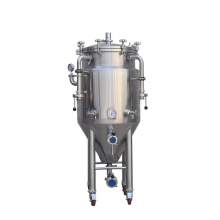 1BBL Pro Conical Fermenter 304 Stainless Steel Brushed Stainless Steel