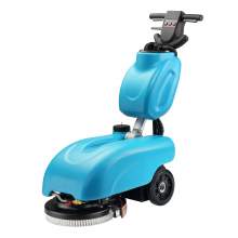 Electric Auto Floor Scrubber 14" Cleaning Path 3 Gal Tank Cordless
