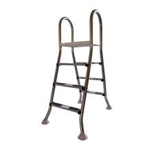 Stainless Steel Swimming Pool Ladder For On Ground Pool With 3 Step