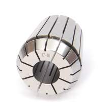 ER40 17mm 0.669“ Precision Spring Collet Runout is 0.0003"