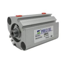 P1 10-32U Port 25mm Bore x 40mm Stroke Compact Air Cylinder Magnetic
