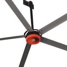 24 ft. HVLS Industrial Ceiling Fan, 2HP, 38 dBA, 5 Blades 460V/220V