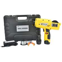 12.8V Automatic Handheld Cordless Rebar Tying Tool Kit With 2 Coil