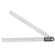 Digital Angle Ruler Stainless Steel 12 Inch/300 mm 0 to 360° Range
