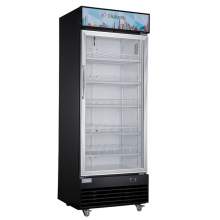 15.1 cu. ft. Commercial Single Swing Door Glass Merchandiser Refrigerator