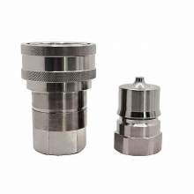 Hydraulic Quick Coupling 1" NPT 316 Stainless Steel Hydraulic Fitting