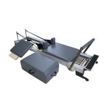Commercial Fitness Pilate Bed Aluminium Reformer Silver