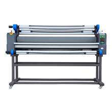67"  Professional Roll Laminator Pneumatic Large Format Cold Laminating Machine With Cold Assist With Manual Cutter