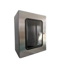 24 x 16 x 10 Inch 304 Stainless Steel Electrical Enclosure With Window