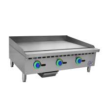 36" Commercial Countertop Gas Griddle with Manual Controls -90,000 BTU