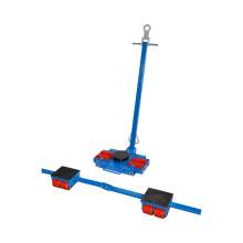 Steerable Machinery Moving Skate Roller Kits 16Ton, 35200Lb.