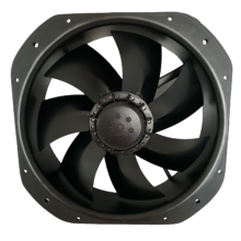 11" 220V AC 7 Iron Leaf Axial fan, 0.55A, 120W, 1512Cfm, 1PH