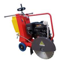 12.5HP Engine Walk-Behind Concrete Saw with 14 3/4" Blade and Water Tank