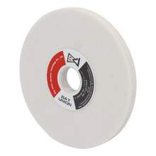 7" (D) x 1/2" (T), 1-1/4" Arbor, 60 Grit, I Hardness, White Aluminum Oxide, Surface Grinding Wheel, Type 1,38A, Made In Taiwan