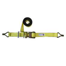 Ratchet Tie Down Strap With Double J Hook 3" x 30' wll 5400LBS