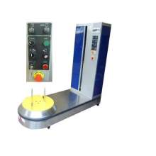 3'' LLDPE Inner Film, Luggage Stretch Wrapping Machine