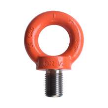 Forged Carbon Steel Lifting Eyebolt With Shoulder 2-1/2-4, 3-35/64In