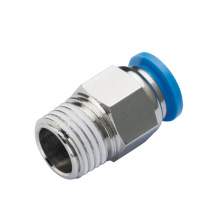 3/8'' Tube 1/4''NPT Male Straight Pneumatic Fitting 5PCS/PACKAGE