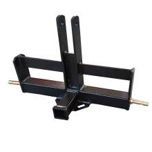 3 Point Hitch Receiver Drawbar with Suitcase Weight Bracket, 2-in Receiver, Category 1