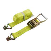 Ratchet Tie Down Strap With J Hook 2" x 30' Wll 3333 Lbs