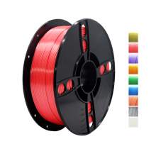 A 1.75mm PLA SILK Red Filament 1kg/2.2Lbs for 3D Printer