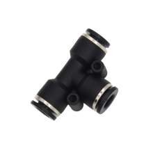 p1 1/4" Tube Pneumatic Fitting Plug-in Composite Tees