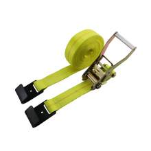 Ratchet Tie Down Strap With Flat Hook 2" × 27' Wll 3333 lbs