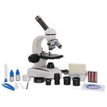 Tekscope M2-1B-EE30 40X-1000X 0.3MP Digital Student Biological Compound Microscope