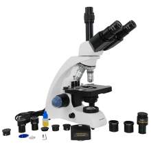 Tekscope N3-1T-EC1000 40X-1600X Digital USB Camera Trinocular Biological Compound Microscope