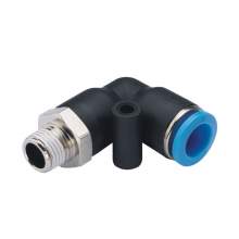 1/4'' Tube 1/4''NPT Thread Male Elbow Pneumatic Fitting 5PCS/PACKAGE