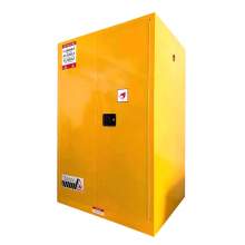 90 Gallon Flammable Safety Cabinet Manual Close Door 65" x 43" x 34"