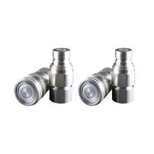ISO16028 1/2"NPT  Flat  Face Hydraulic Quick Couplings(Steel) 2 Sets