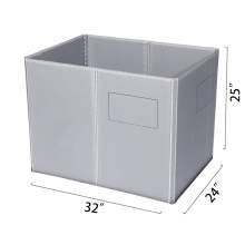 32" x 24" x 25" Plastic Pallet Pack Container Board
