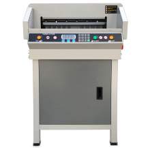 Paper Cutting Machine Digital Control A3A4 Size Guillotine Cutter 17.7"