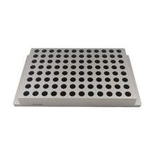 Thermo-Conductive Tube Rack Heat Conduction Metal Block 96-well Fits 0.2 mL Tubes