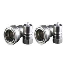 ISO7241B 1/4"NPT  Hydraulic  Quick Couplings(Steel) 2 Sets