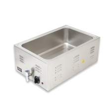 Commercial Countertop Electric Food Warmer Full Size 12"x20" Spigot
