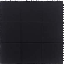 Rubber Soild Modular Drainage Mat Thick 5/8” 3 ft x 3 ft Black