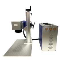 30W Fiber Laser Engraver Marking Machine For Metal And Nonmetal