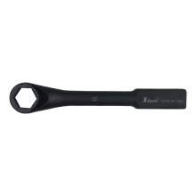 Drop Forged Striking Wrench Offset Handle 1-3/8" Box End 6 point