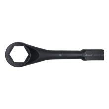 Drop Forged Striking Wrench Offset Handle 2-11/16" Box End 6 point