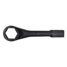 Drop Forged Striking Wrench Offset Handle 2-13/16" Box End 6 point