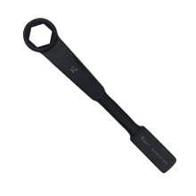 Drop Forged Striking Wrench Straight Handle 1-1/16" Box End 6 point