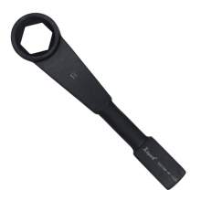 Drop Forged Striking Wrench Straight Handle 1-1/2" Box End 6 point
