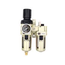 Pneumatic 1/4" NPT-1"NPT Air Compressor Water Separator-Air Filter Regulator Lubricator