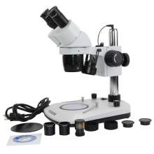 10X-30X 2MP Digital Top&Bottom Light Binocular Stereo Microscope