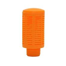 P1 Su 1/2 Air Exhaust Filter Muffler Plastic Element Pack Of 5 Orange