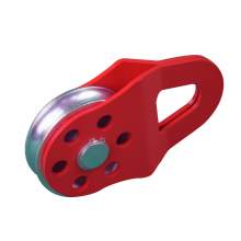 Aluminum Pulley (Red) for Synthetic Winch 13T Strength