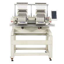Two Head 15 Needles Embroidery Machine With Pattern-Design System For Cap, T-shirt, Shoes